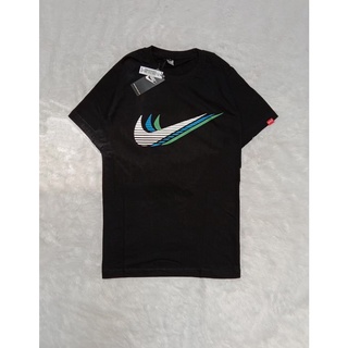 Nike เสื้อยืด ผ้าฝ้าย 100% พิมพ์ลาย Original สีดํา สําหรับผู้ชาย ผู้หญิง 30s Homep
