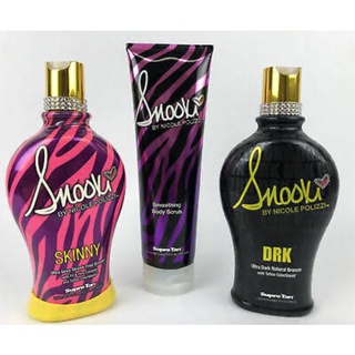 pre order พรีออเดอร์ 20-25 วัน ครีมเข้าตู้ อบผิวแทน อาบแดดได้ SNOOKI BRONZER Tanning Lotion Supre tan USA ครีมผิวแทน