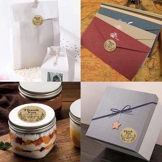 สติ๊กเกอร์ขอบคุณ สติ๊กเกอร์สำเร็จรูป Sticker Thankyou handmade