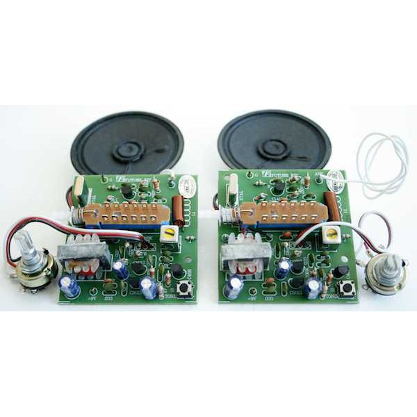 FutureKit FK711 วิทยุรับ-ส่ง 27 MHz พร้อมลำโพง  (ชุดละ 2 เครื่อง)