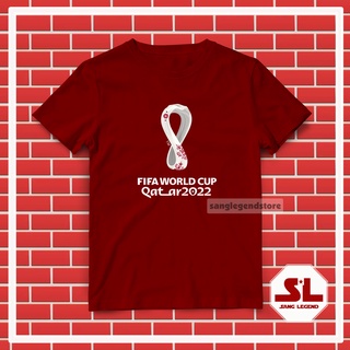 FIFA เสื้อยืด Tshirt T-Shirt DISTRO Ball Country LOGO WORLD CUP WORLD CUP 2022 QATAR CUP