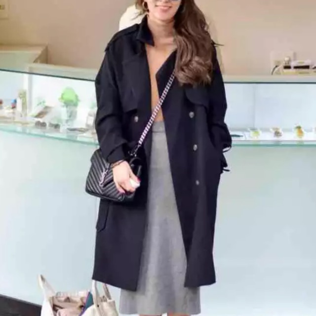 Dailysquad : Teench coat #Black