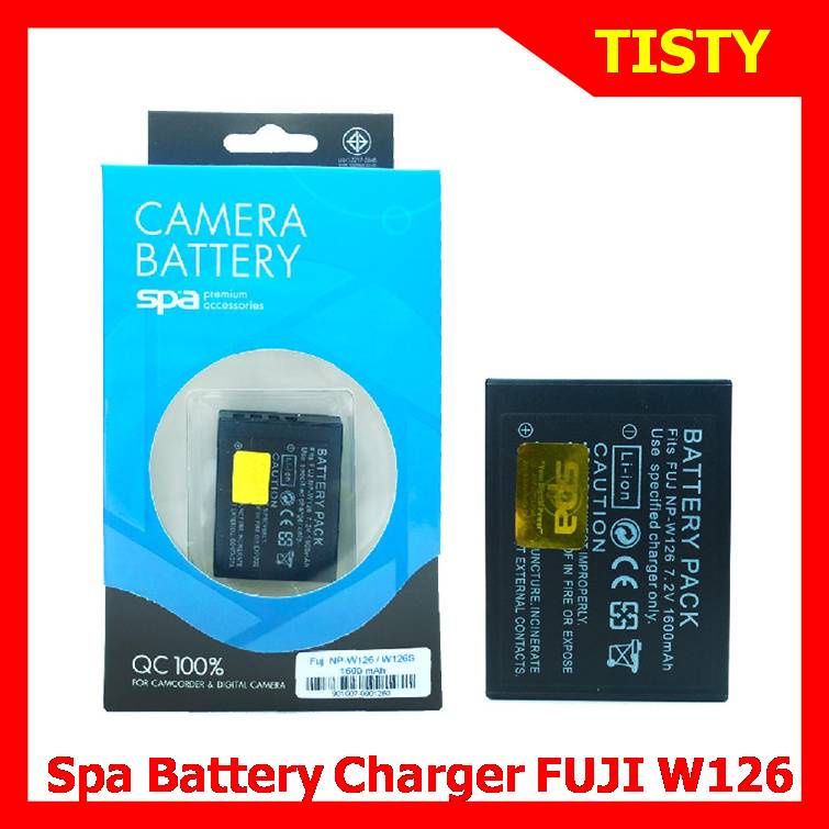 For Fuji Fuji W126 / W126S Battery, Battery Charger "SPA" แบตเตอรี่กล้อง, แท่นชาร์จกล้อง