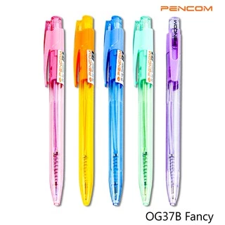 PENCOM OG37B (Fancy) ปากกาหมึกน้ำมันแบบกด