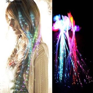 ☺♡ Party Cilp Glow Flash LED นามสกุลของผม Braids ตกแต่ง Hairpin