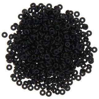 100pcs Rubber Terminal Round Fishing O Rings Nonslip Stopper 6mm