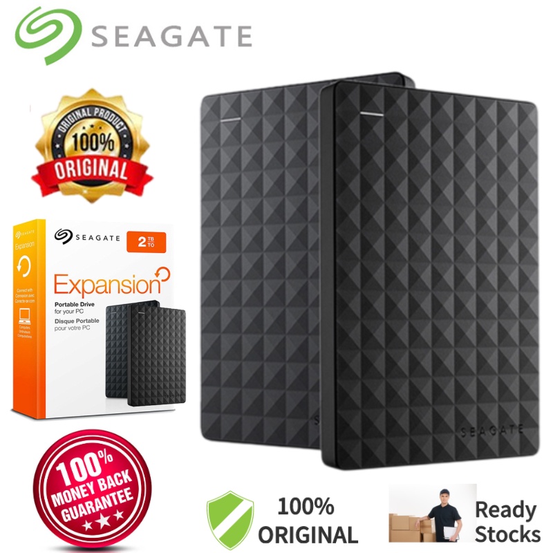 Seagate Hard Disk 2TB, External Mobile Hard Disk HDD