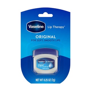 Vaseline Lip Therapy วาสลีน ลิป เทอราพี 7g ลิปบาล์ม ปลอมคืนเงิน10เท่า