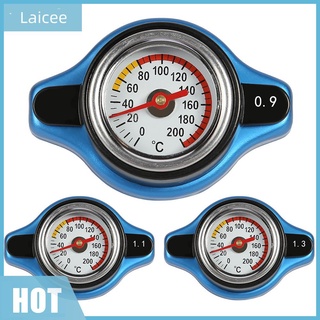 Big Head Temperature Gauge with Utility Safe Thermo Radiator Cap Tank Cover