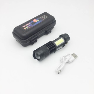 Everdayitems 0160301453 ไฟฉายพร้อมใช้ LED Flashlight USB Charger