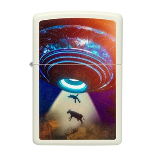 Zippo ไฟแช็กรุ่น 49838 UFO Design รับประกันตลอดชีวิต นำเข้าและจำหน่ายโดยตัวแทนจำหน่าย