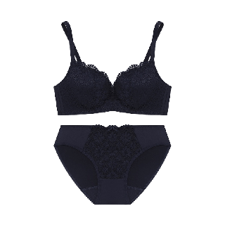 โปรโมชั่น : Sabina ซาบีน่า เซ็ตชุดชั้นใน รุ่น Habpy Push ไม่มีโครง รหัส HBHN4006BDHUHN4006BD สีน้ำเงิน