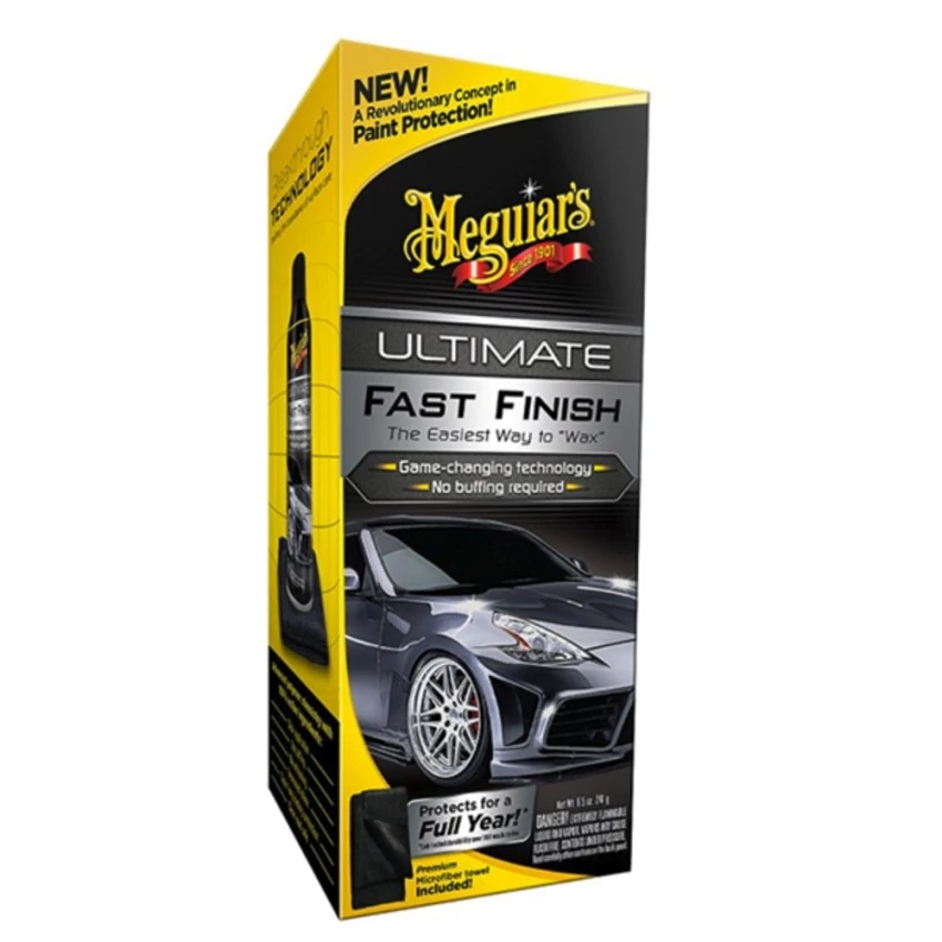 Meguiar's G18309 Ultimate Fast Finish อัลทิเมท ฟาสท์ฟินิช โค้ทติ้ง น้ำยาเคลือบผิวสีรถ แทนการเคลือบแว็กซ์ ขนาด 241 กรัม thumbnail 3