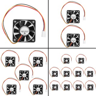 พัดลมระบายความร้อน CPU 5ซม. 3pin สำหรับ PC 12V