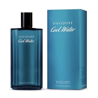 200ml สุดคุ้ม น้ำหอม แท้100% Davidoff Cool Water Man 200ml กล่องซีล
