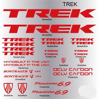 TREK Ck 9 Mountain จักรยานเสือหมอบสติกเกอร์จักรยานกันน้ำ Garland ตกแต่งสติกเกอร์ส่วนบุคคล Decals