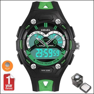 SMAEL นาฬิกาข้อมือเด็ก Sport Digital LED &amp; Analog รุ่น SM1339