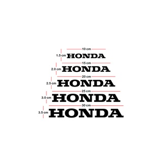 สติกเกอร์ HONDA สติกเกอร์สะท้อนแสง 💥จัดส่งจากไทยภายใน 24ชม.💥