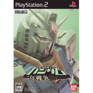 Kidou Senshi Gundam: Ichinen Sensou (Japan) PS2 แผ่นเกมส์ps2 เกมเพล2 แผ่นplay2