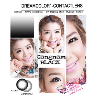 คอนแทคเลนส์ Dreamcolor1 รุ่น Gangnam Black