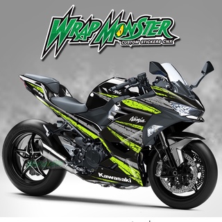 สติ๊กเกอร์แต่งลายรถ Kawasaki Ninja 400 รอบคัน ลายซิ่ง