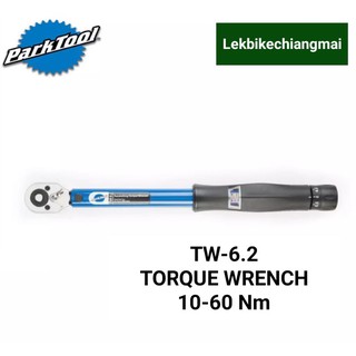 ประแจปอนด์ PARKTOOL TW-6.2 RATCHETING CLICK-TYPE TORQUE WRENCH 10-60 Nm