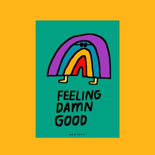 (Nyyydesign) Damn good postcard *พร้อมส่ง โปสการ์ด