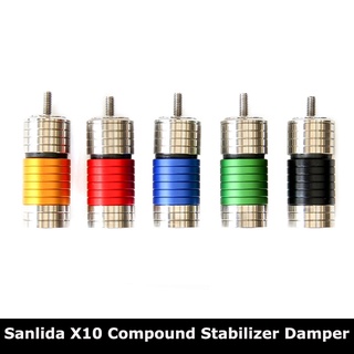 Sanlida X10 Compound Stabilizer Damper Target อุปกรณ์ยิงธนู Compound Bow Target Shooting