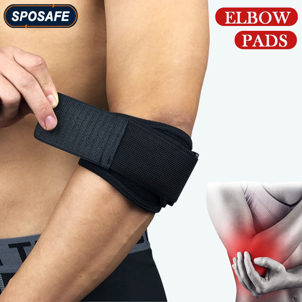 SPOSAFE 1Pcs Tendonitis Golf Tennis Elbow Brace Relieves Ulnar Nerve Pain, Carpal Tunnel