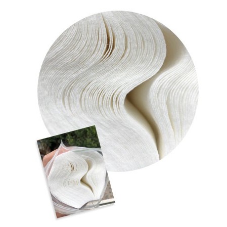 แผ่นกรองหน้ากาก ฝุ่น เชื้อโรค ไวรัส เกรดหนา3ชั้น (100แผ่น/ห่อ) - รูปที่ 3