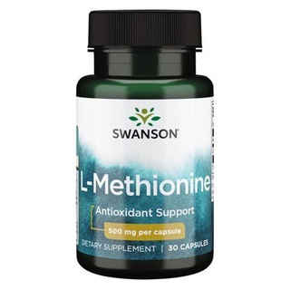 Swanson Premium L-Methionine 500 mg [ 30 capsule ] Now Foods, L-Methionine, Thorne Research, Selenomethionine