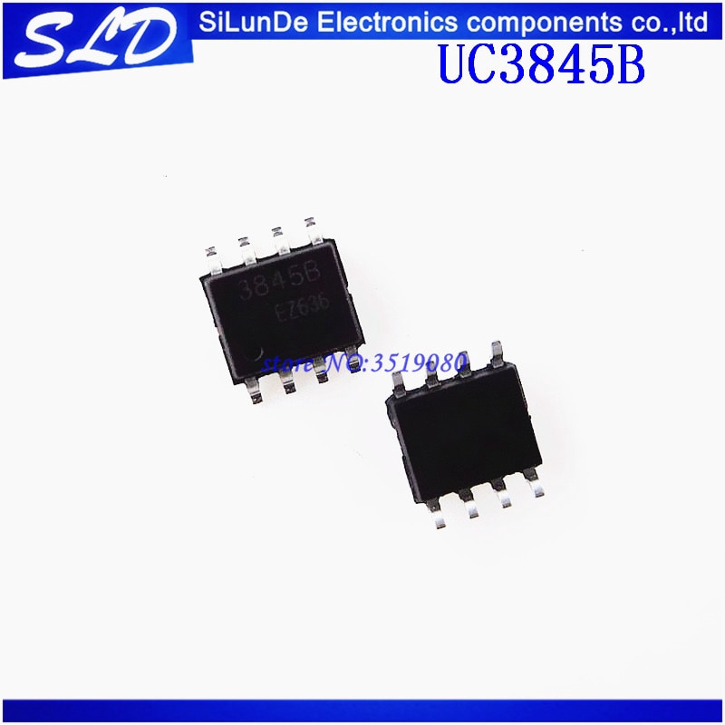 10 ชิ้น/ล็อต UC3845 UC3845B 3845B UC3845BDR2G SOP-8 ใหม่และต้นฉบับในสต็อก