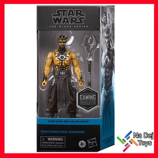 Nightbrother Warrior Star Wars The Black Series 6" figure สตาร์วอร์ส แบล็คซีรีส์ ไนท์บราเธอร์ วอริเออร์ ขนาด 6 นิ้ว