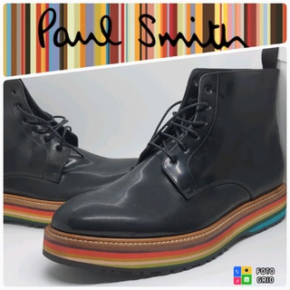 ของแท้..PAUL SMITH  รองเท้าหนังแท้ สุดหรู สีสวย สินค้าจากช็อป