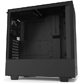 NZXT H510 Mid-Tower Case Fits ATX with Tempered Glass Black (CA-H510B-B1)