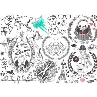 Tattoo Stickers(รอยสักปลอมกันน้ำ)