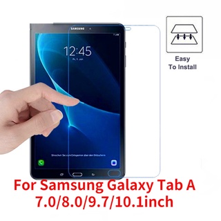 กระจกนิรภัยกันรอยแท็บเล็ต สําหรับ Samsung Galaxy Tab A 7.0 8.0 9.7 10.1 T280 T285 T350 T355 T550 T555 T580 T585 A6 P580