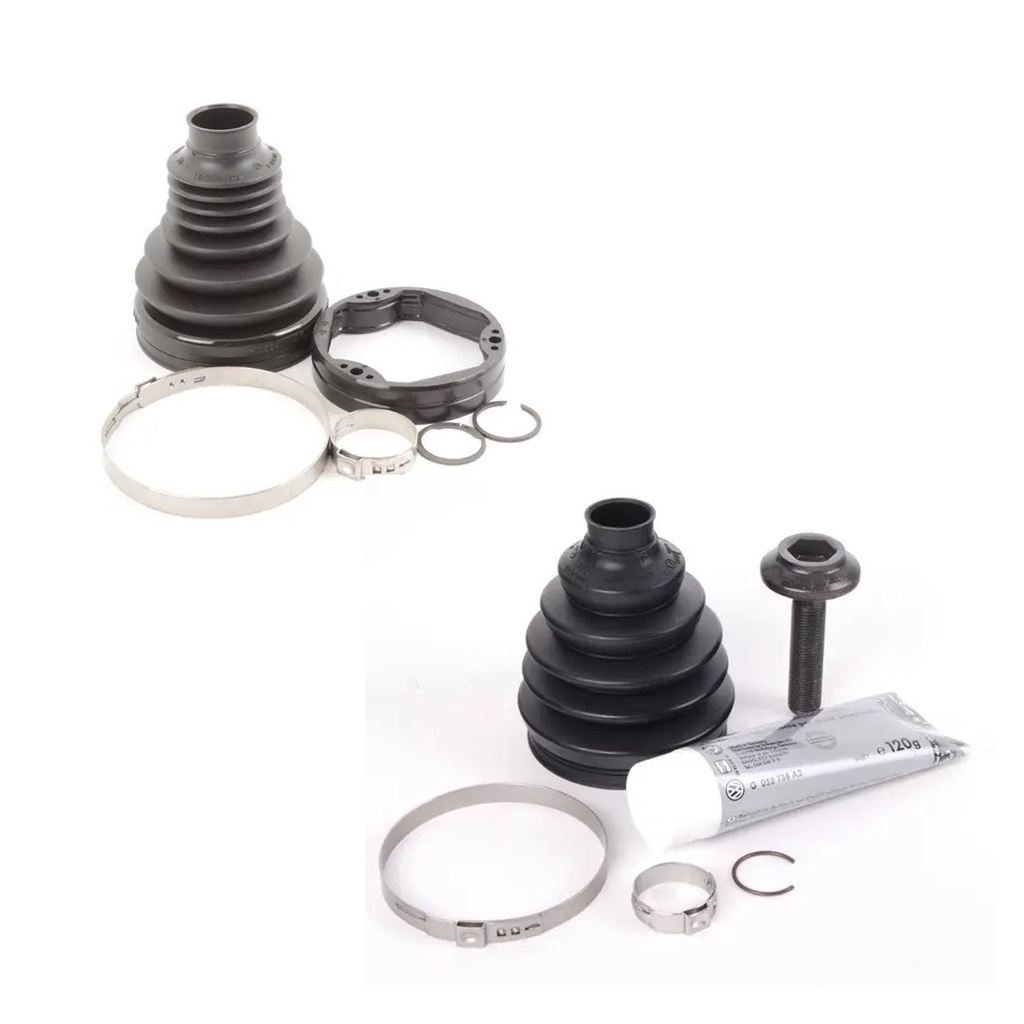 8K0498203 (OUTER) 8K0498201B (INNER) - DRIVE SHAFT BOOT สําหรับ AUDI A4 S4 A5 S5 A6 S6 A7 A8 S8 Q5 R