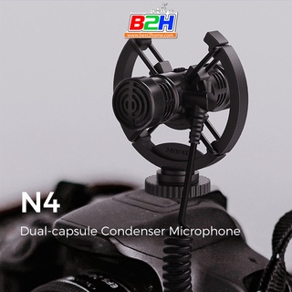 MOZA MIRFAK BI-DIRECTIONAL HEAD MICROPHONE N4 ไมค์ติดหัวกล้อง 2 ทิศทาง