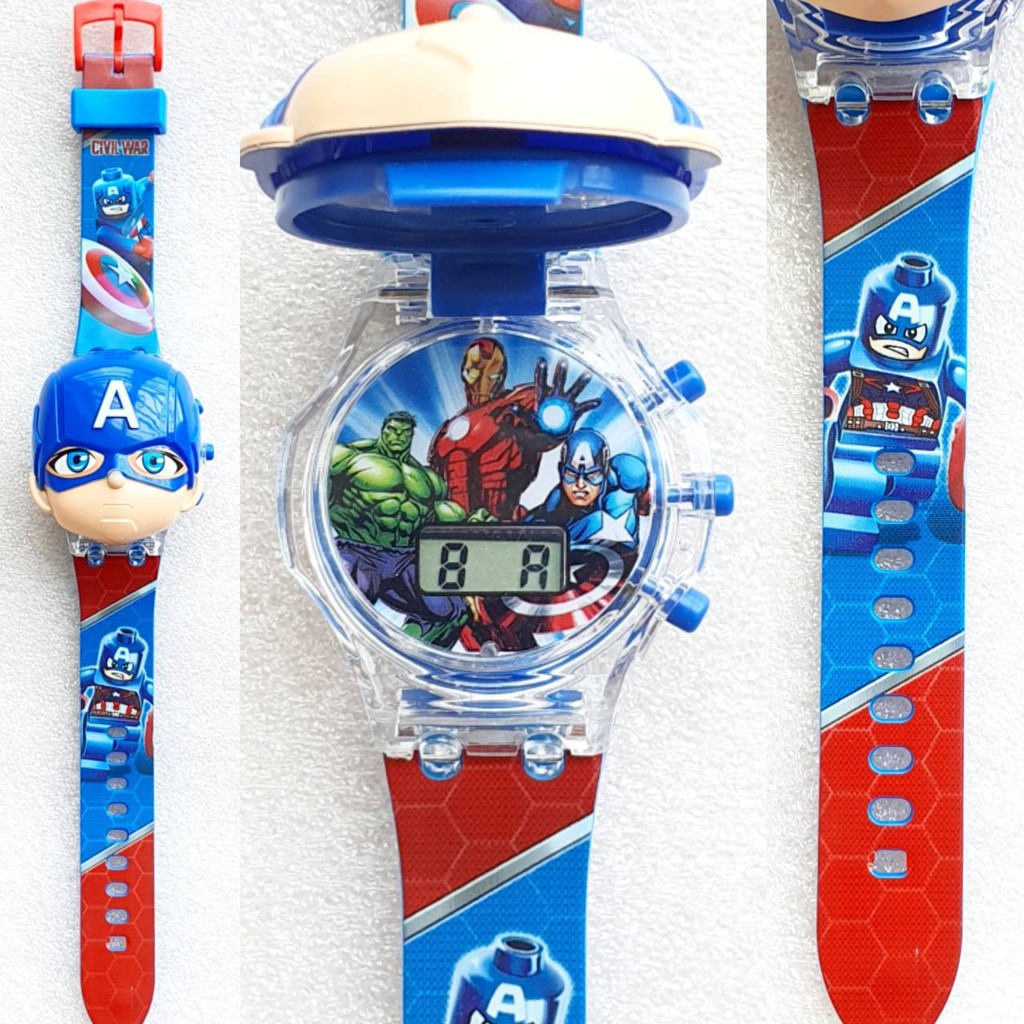 นาฬิกาเด็ก มีเพลง มีไฟ 7สี7ลาย เจ้าหญิงฟอร์เซ้น คิดตี้ เจ้าหญิง เบ็นเท็น ระบบดิจิตอล RC127