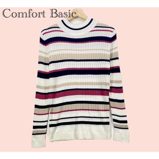 เสื้อ Comfort Basic ผ้าถักอย่างดี  เสื้อทรงสวยน่ารักมาก คุณหนูสุดๆ ลายสวยมาก  ผ้าดีทิ้งตัวสวย ตัดเย็บละเอียด แพทเทิร์นดี