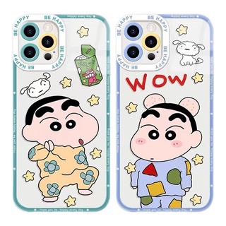 เคสโทรศัพท์มือถือ ซิลิโคนนุ่ม TPU ใส ลายน่ารัก สําหรับ Iphone 12 13 14 6 6S 7 8 Plus X XS XR 11 Pro Max