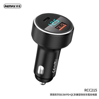 ส่งจากไทย Remax ที่ชาร์จไฟในรถ PD RCC215 Car Charger Dual Port 58.5 W หัวชาร์จรถ 2 ช่อง / Type-C PD 36W + USB QC 22.5W