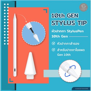 หัวเปลี่ยนปากกาสไตลัส สำหรับ 10th Gen หัวปากกาสำรองปากกาสไตลัส Stylus หัวปากกา หัวปากกาสำรอง หัวเปลี่ยนปากกา goojodoq