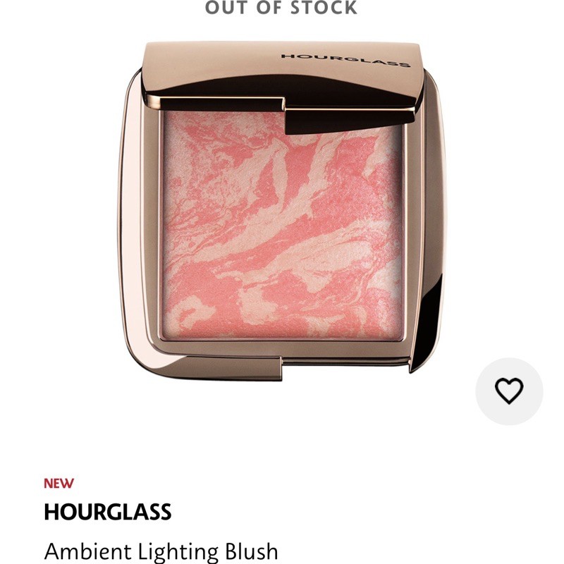 พร้อมส่ง Hourglass Ambient Lighting Blush สี Diffused Heat