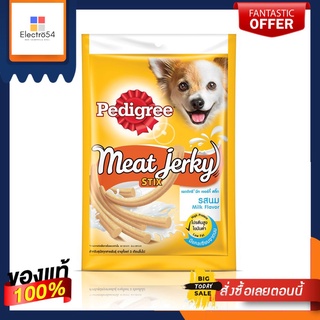 เพดดิกรี มีทเจอร์กี้สติ๊กรสนม 60กPEDIGREE MEAT JERKY STIX MILK 60G