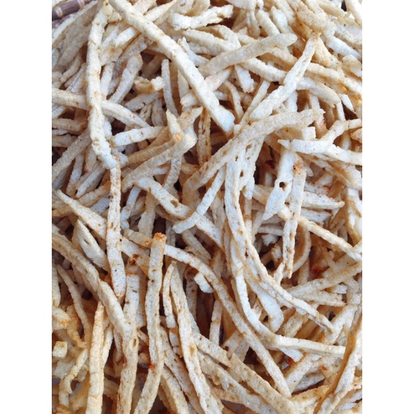 🔥พร้อมส่ง💥ใหม่🐟ข้าวเกรียบปลา/แคปปลาเส้นดิบเกรดAA 500กรัม - รูปที่ 5