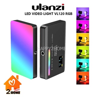 ULANZI LED VIDEO LIGHT VL120 RGB ไฟพกพา ไฟติดหัวกล้อง ไฟขนาดเล็ก ไฟ LED