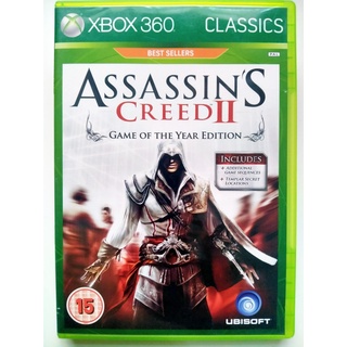 Assassins Creed II แผ่นแท้ XBOX360 ENG เล่นบน XBOX ONE ได้