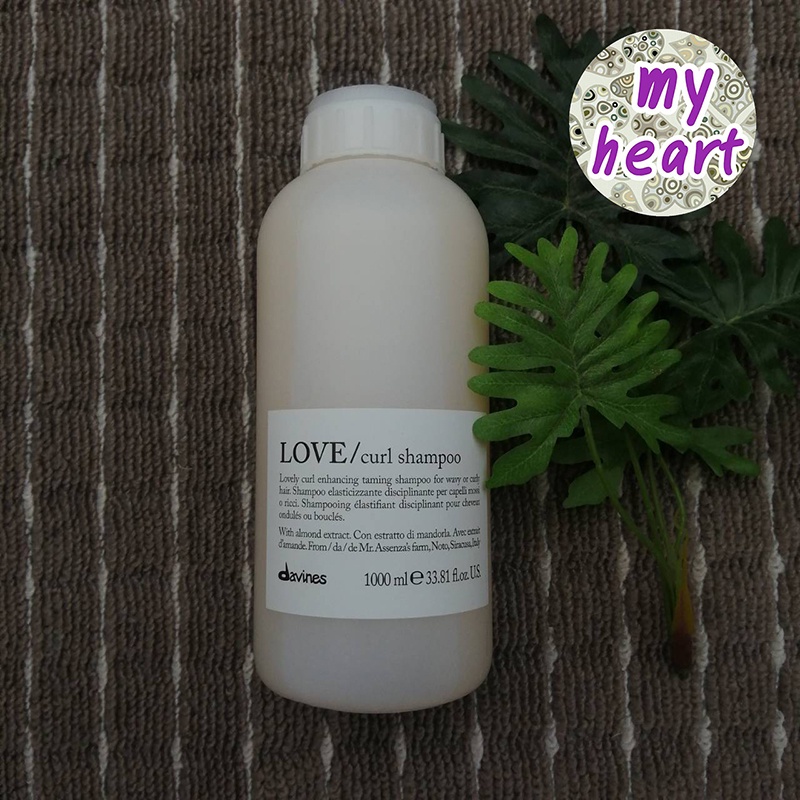 Davines Love Curl Shampoo 1000 ml แชมพู สำหรับผมดัด ผมหยิก หยักศก